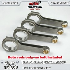 Forged H-beam Connecting Rods for Honda Acura K24 K24A1 K24A2 K24A4 K24A8 2.4L picture