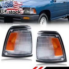 2X OE-Style Front Corner Parking Signal Lights For 1992-1995 Toyota Pickup 2WD picture