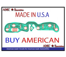 87 88 89 90 91 JEEP WRANGLER GAUGES PRINTED CIRCUIT BOARD MADE IN THE U.S.A. picture