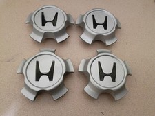  97 98 99 00 01 Honda CRV OEM Wheel Center Caps Silver Finish Set Of 4 picture