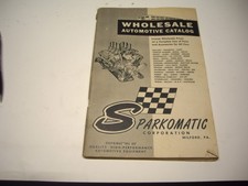 VINTAGE SPARKOMATIC PARTS CATALOG picture