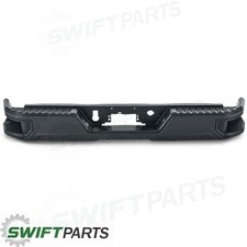Black Complete Rear Bumper Assembly For 2020-2024 Sierra Silverado 2500 / 3500 picture