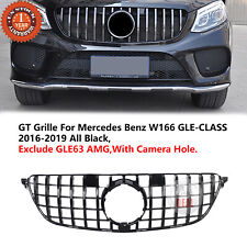 AMG GT Grille Grill Black For Mercedes Benz W166 2016-2019 GLE350 GLE400 GLE43 picture