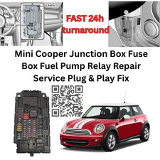 Mini Cooper Junction Box Fuse Box Fuel Pump Relay Repair Service Plug & Play Fix picture