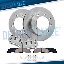 4WD Front Disc Rotors + Calipers & Brake Pads for 99-04 F-250 F-350 Super Duty picture