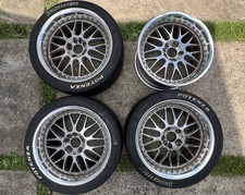 JDM Rare WORK ESFIDA 9j+25 pcd114.3 18work ESFida VS XX GTR Lancer Evo No Tires picture