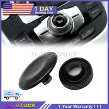Fits Audi Q7 S4 A5 A6 Q5 Joystick Center Console Button Cover MMI Repair Knob picture