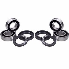 Both Front Wheel Bearing Seal Kits for 1987-2004 Yamaha YFM350X Warrior 350 picture