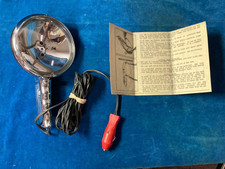 1950s 1960s GM 12V accessory hand held emergency spotlight w/instructions picture