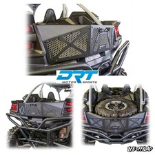 DRT Motorsports Kawasaki KRX 1000 / 4 2020+ Fixed Bed Tailgate Tire Carrier picture