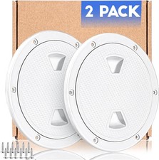 2pcs Boat Round Hatch Cover White 4