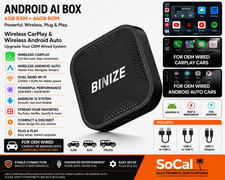 BINIZE Full Android AI Box Android 13 4GB+64GB Wireless CarPlay Android Auto OEM picture