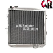 Aluminum Radiator fit 1988-1997 Toyota HILUX LN106 LN111 Diesel AT/MT 1990 1992 picture