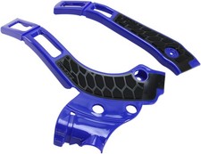 Acerbis X-Grip Frame Guards Blue/Black for Yamaha YZ125/250 YZ125X/YZ250X picture