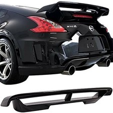 For 09-16 Nissan 370Z N Style Trunk Boot Spoiler ABS Plastic Black UK Seller Z34 picture
