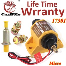17301 For Edelbrock Micro In-Line Electric Fuel Pump 38 GPH 7 PSI Max Gas/E85 US picture