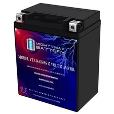 Mighty Max YTX14AH-BS 12V 12AH 210CCA Rechargeable SLA AGM Motorcycle Battery picture