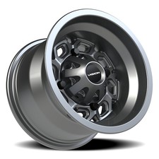 Vision 361 Spyder 12x8 4x110 -10.2mm Gunmetal Wheel 361-128110GM4 picture