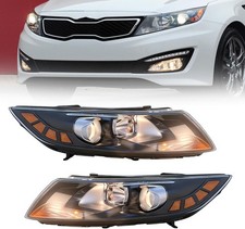 Headlight Assembly Compatible with 2011 2012 2013 Kia Optima Halogen Headlight P picture