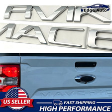 3D Rear Tailgate Badge For 2022-2025 Maverick Letter Emblem Chrome Nameplate picture