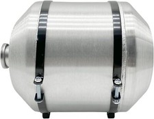 Gas Tank 6 3/4 Gallons 12x14 Universal Fuel Tank 1/4 NPT Aluminum Spun Vertical  picture