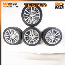 13-19 MASERATI QUATTROPORTE S Q4 FRONT REAR 8.5 X 19 WHEEL RIM TIRE SET OEM picture