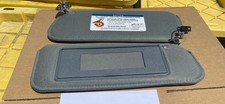 1986 1987 BUICK GNX GRAND NATIONAL REGAL T TYPE SUN VISOR SET PAIR GRAY LIGHTED picture