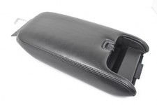 DEFECT 1998-2003 Jaguar XJR XJ8 Center Console Black Lid Armrest Cup Holder OEM picture