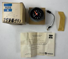 NOS Mopar Dash Clock 1971-4 Dodge & 1970-4 Plymouth Standard Dash #2984951 picture