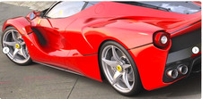 FERRARI Race Car Racing Supercar Concept w/Original Wheels/Rims 1:18 SCALE MODEL picture