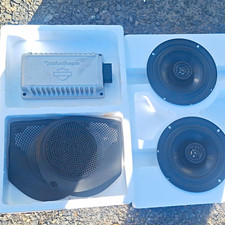 Rockford Fosgate Hd  200w Amp With Oem HD Speakers 76000819a 2023 picture