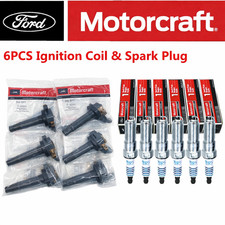 6PCS Genuine Motorcraft Ignition Coils & Spark Plugs Set For Ford F-150 3.5L US picture