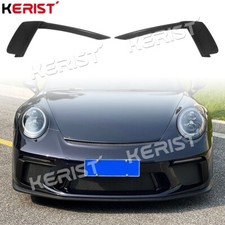 Carbon Front Bumper Splitter Air Vent Covers For Porsche 911 GT3 RS 2016-19  picture