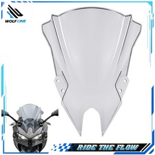 WOLFLINE Windshield for Kawasaki Ninja 500 SE 2024-2026 Light Smoke Windscreen picture