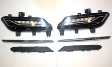 2013-2016 Lincoln MKZ Front Left / Right Bumper LED DRL Fog Light Lamp Trim OEM picture