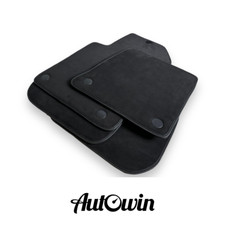 AutoWin Brand Black Alcantara Floor Mats for Ferrari 612 Scaglietti (2005-2011) picture