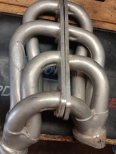 1624S-2JS - JBA Silver Ceramic Stainless Steel Header 1986-1993 Mustang 5.0L picture
