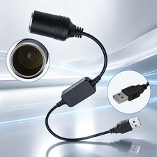5V USB to 12V Car Cigarette Lighter Socket Adapter, Power Bank Converter for Car picture