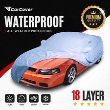 Ford Mustang 1979-2004 Custom Fit Waterproof Car Cover 18 Layer All Weather picture