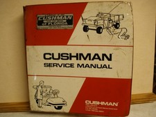 CUSHMAN HAULSTER TRUCKSTER GOLFSTER TITAN 1960-1977 SERVICE MANUAL W/AIR COOLED picture
