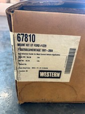 WESTERN PLOW MOUNT 67810 picture