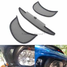 3Pcs Fairing Block Vent Closure Mesh Fairing Screen Grill For Harley Road Glide picture