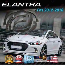 For 2017-2020 Hyundai Elantra Black Wheel Arches Over Wide Body Fender Flare Kit picture