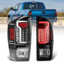 Clear LED For 2016-2023 Toyota Tacoma Tail Lights Rear Brake Lamps Left + Right picture