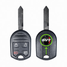FOR FORD Shelby Mustang SVT 2 PCS 16mm Key Fob Replacement Emblem  picture