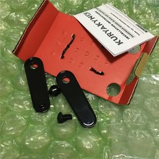 Kuryakyn Harley Black Passenger Rear Floorboard Foot Peg Block Off Plates Covers picture
