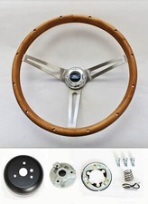 49-56 Ford Truck F100 F150 F250 F350 Grant Wood Steering SS Spokes Wheel 15
