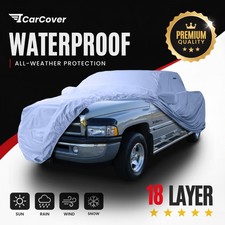 Dodge Ram 1500 1994-2008 Quad Cab Long Bed Waterproof Truck Cover 18 Layer picture