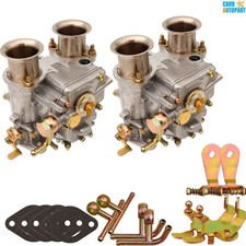 2pcs Carburetor For 40 DCOE Weber 40mm Twin Choke 19550174 4Cyl 6Cyl V8 19550174 picture
