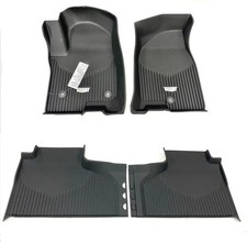 2021-2027 Cadillac Escalade / ESV Front & 2nd Row Floor Liners Black OEM GM picture